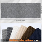 Cat Scratch Furniture Protector - 118" x 15.8" Trimmable Self-Adhesive Cats Claws Scratch Pads, DIY Cat Climbing Couch Protector for Scratch Post Cat Tree Replacement Indoor (Light Gray)