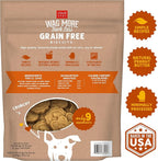 Cloud Star Wag More Bark Less Crunchy Grain Free Dog Treats, Peanut Butter & Apples, 2.5 lbs. Bag