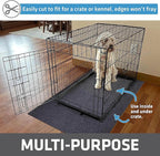 Drymate 2-Pack Jumbo Dog Playpen Mat (60x74), Absorbent, Waterproof, Slip-Resistant, Machine Washable, Reusable Puppy Pad for Training, Whelping, Housebreaking, Incontinence, Crate, Kennel (USA Made)