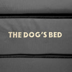 The Dog’s Bed Orthopedic Headrest Dog Bed XXL Grey/Black, Memory Foam, Pain Relief for Arthritis, Hip & Elbow Dysplasia, Post Surgery, Lameness, Waterproof Washable Cover