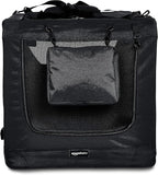 Amazon Basics Folding Portable Soft Pet Dog Crate Carrier Kennel, 36 x 24 x 24 inches, Black