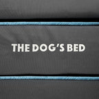 The Dog’s Bed Orthopedic Headrest Dog Bed XXXL Grey/Blue, Memory Foam, Pain Relief for Arthritis, Hip & Elbow Dysplasia, Post Surgery, Lameness, Waterproof Washable Cover