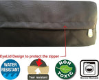 Dogbed4less Extra Large Orthopedic Gel Infused Memory Foam Dog Bed, Waterproof Liner and 1680 Nylon Brown External Cover, 40X35X4 Inch